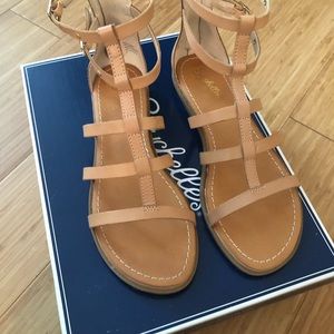 Seychelles nude leather gladiator sandal